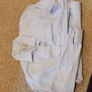 ZARA BOYS BLUE DRESS SHIRT 11 12 152 slim fit